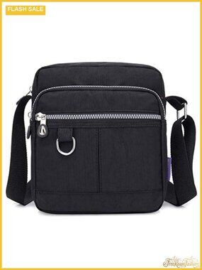 Nylon Crossbody Bag Waterproof Shoulder Handbag Travel Purse